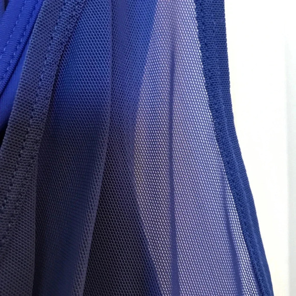 MPG Womens XL Flow Double Layer Yoga Tank Top Blue - Picture 6 of 7